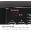 imageIRIS WOOZOO Slim Portable Space Indoor Heater With Motion Sensor for bedroom RedBlackRegular