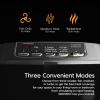 imageIRIS WOOZOO Slim Portable Space Indoor Heater With Motion Sensor for bedroom RedBlackRegular