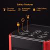 imageIRIS WOOZOO Slim Portable Space Indoor Heater With Motion Sensor for bedroom RedBlackSlim