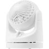 imageIRIS USA WOOZOO Desk Fan Oscillating Table Air Circulator 3 Speeds 32ft Max Air Distance 112 Adjustable Tilt 275db Low Noise Motor Small Fan for Bedroom Office Dorm BlackWHITE