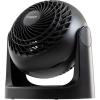 imageIRIS USA WOOZOO Desk Fan Vortex Air Circulator Portable Small Fan 3 Speed Settings 360 Tilting Head 52ft Max Air Distance Medium BlackBLACK