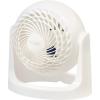 imageIRIS USA WOOZOO Desk Fan Vortex Air Circulator Portable Small Fan 3 Speed Settings 360 Tilting Head 52ft Max Air Distance Medium BlackWHITE