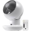 imageIRIS USA WOOZOO Desk Fan with Remote Oscillating Table Air Circulator 3 Speeds 52ft Max Air Distance Adjustable Tilt Low Noise Motor Small Fan for Bedroom Office Dorm White