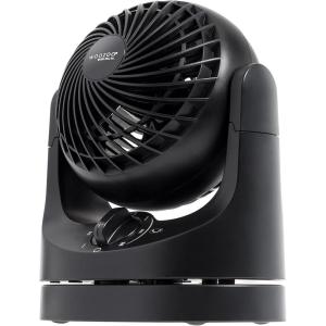 imageIRIS USA WOOZOO Desk Fan Oscillating Table Air Circulator 3 Speeds 32ft Max Air Distance 112 Adjustable Tilt 275db Low Noise Motor Small Fan for Bedroom Office Dorm BlackBLACK