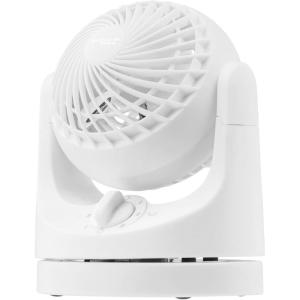 imageIRIS USA WOOZOO Desk Fan Oscillating Table Air Circulator 3 Speeds 32ft Max Air Distance 112 Adjustable Tilt 275db Low Noise Motor Small Fan for Bedroom Office Dorm BlackWHITE