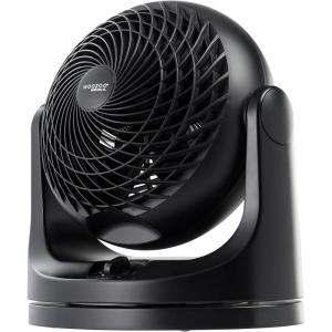 imageIRIS USA WOOZOO Desk Fan with Remote Oscillating Table Air Circulator 3 Speeds 52ft Max Air Distance 112 Adjustable Tilt 30db Low Noise Motor Small Fan for Bedroom Office Dorm WhiteBLACK
