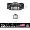 imageIRIS USA 24quot 6Panel Pet Dog Puppy Playpen with Door For Puppy Small Dogs Keep Pets Secure Easy Assemble Easy Storing Customizable NonSkid Rubber Feet Foldable Black24 H