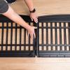 imageIRIS USA 34quot 2Panel AddOn Panels Pet Dog Puppy Playpen Foldable Customizable BlackBlack