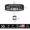 imageIRIS USA 34quot 8Panel Pet Dog Puppy Playpen IndoorOutdoor Dog Pen 63 x 63 x 34 Foldable Customizable Black8 Panels