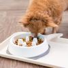 imageIRIS USA 4Cup Slow Feeder Dog Bowl AntiChoking ampamp AntiSlip Puzzle Bowl for Healthy Digestion Slow Eating Dog Bowl for Short Snouted Dogs Cats ampamp Pets BPAFree PVCFree BeigeBlackWhiteGray