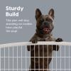 imageIRIS USA Dog Playpen 8Panel 34quot Pet Playpen with Door Puppy Playpen IndoorOutdoor Dog Pen 63 x 63 x 34 Foldable Customizable WhiteWhite