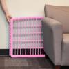 imageIRIS USA Dog Playpen AddOn Panels 2Panel 24quot Pet Playpen Puppy Playpen Foldable Customizable WhitePink
