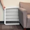 imageIRIS USA Dog Playpen AddOn Panels 2Panel 24quot Pet Playpen Puppy Playpen Foldable Customizable WhiteWhite