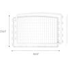 imageIRIS USA Dog Playpen AddOn Panels 2Panel 24quot Pet Playpen Puppy Playpen Foldable Customizable WhiteWhite