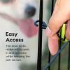 imageIRIS USA Metal Dog Playpen 8Panel 42quot Pet Playpen Puppy Playpen IndoorOutdoor Dog Fence 58 x 58 x 42 Foldable Customizable BlackBlack