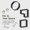 imageIRIS USA Metal Dog Playpen 8Panel 42quot Pet Playpen Puppy Playpen IndoorOutdoor Dog Fence 58 x 58 x 42 Foldable Customizable BlackBlack