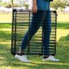 imageIRIS USA Metal Dog Playpen 8Panel 42quot Pet Playpen Puppy Playpen IndoorOutdoor Dog Fence 58 x 58 x 42 Foldable Customizable BlackBlack
