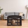 imageIRIS USA 24quot Exercise 4Panel Pet Playpen with Door and Square Training Pad Holder Set Dog Playpen ampamp Potty Pad Holder for Puppies and Small Dogs Easy Assemble Easy Storing Floor Protection BlackBlack