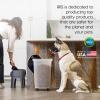 imageIRIS USA Airtight Dog Food Storage Container Up to 25 lbs Premium 60 Improved Airtightness with Seal ampamp Air Valve 2 Cup Scoop Removable Wheels Keep Fresh Pet Food Bin Holder BlackBlack Lid