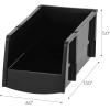 imageIRIS USA Bead Organizer Storage Bin Drawer Cabinet 64Drawer Plastic Organization Chest for Screws Bolts Nails Hardware Small Parts Electronics Charm Tools Scrapbook Art Craft Hobby Supplies  WhiteBlack