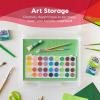 imageIRIS USA Board Game Storage Organizer Portable Plastic Project Case Box with SnapTight Latch 10Pack Bin for Puzzles Magazine Craft Hobby Art Supplies Fits 85quot x 11quot and A4 Papers Slim ClearSlim 10  Pack