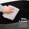imageIRIS USA Cat Litter Box Large Top Entry with Litter Catching Lid and Scoop Dog Proof Enclosed Cat Litter Box GrayWhiteBlack