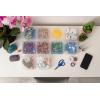 imageIRIS USA Pencil Case Box Storage Container for Organizing with Snap Lid 10Pack Big Capacity Stackable Plastic Pen Pouch for Craft Hobby Art Supplies Journaling Stationery Sticker Clear SmallSmall  18 Pack