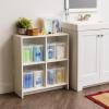 imageIRIS USA Vertical Storage Container Bin for Home ampamp Office Organization Large Tall SpaceSaving Big Capacity Stackable Plastic Organizer Box for Stationery Pantry Cosmetics ampamp More Clear 6 PackMedium