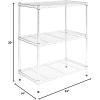 imageIRIS USA 5 Shelf Wire Storage Unit SilverSilver