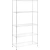imageIRIS USA 5 Shelf Wire Storage Unit SilverSilver