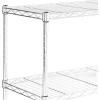 imageIRIS USA 5 Shelf Wire Storage Unit SilverSilver