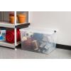 imageIRIS USA 6 Qt Stackable Plastic Storage Bins with Lids 10 Pack  BPAFree Made in USA  SeeThrough Organizing Solution Latches Durable Nestable Containers Secure Pull Handle  Clear144 Qt  3 Pack