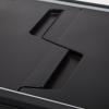 imageIRIS USA File Box WeatherPro Portable File Organizer Plastic File Box for Letter File w OrganizerLid Durable Lid and Gasket Seal Secure Latching Buckles Stackable Lockable Clear 19 Qt 4 PackClearBlack  4 Pack
