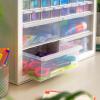 imageIRIS USA Screw Tool Organizer Small Parts Cabinet Chest 36Drawer Hardware Electronics Nuts Bolts Storage Drawers Organization Toolbox Garage Craft Business Teacher Beads Scrapbook Art Hobby  White36 Drawer