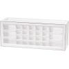imageIRIS USA Screw Tool Organizer Small Parts Cabinet Chest 36Drawer Hardware Electronics Nuts Bolts Storage Drawers Organization Toolbox Garage Craft Business Teacher Beads Scrapbook Art Hobby  White26 Drawer