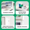 imageIRIS USA Screw Tool Organizer Small Parts Cabinet Chest 36Drawer Hardware Electronics Nuts Bolts Storage Drawers Organization Toolbox Garage Craft Business Teacher Beads Scrapbook Art Hobby  White16 Drawer