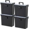 Black - 4 Pack (Slim)