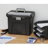 imageIRIS Portable Letter Size File Box wOrganizer Lid Black