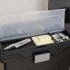imageIRIS Portable Letter Size File Box wOrganizer Lid Black