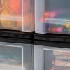 imageIRIS USA 47 Qt Plastic Drawer Storage Organizer Stacking Drawers 2Pack Stackable Unit with Sliding Drawer for Clothes Bedroom Kitchen Under Sink Pantry Craft Room Bathroom Dorm Office BlackBlack