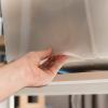 imageIRIS USA 54 Qt Stackable Plastic Storage Bins with Lids 6 Pack  BPAFree Made in USA  Discreet Organizing Solution Latches Durable Nestable Containers Secure Pull Handle  PearlPearl