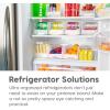 imageIRIS USA Clear Plastic Stackable Storage Bins Medium  8 Pack Open Front Fridge Pantry Kitchen Closet Cabinet Bathroom Organizer Basket for Organizing Snack Cans Office Supplies and Coffee PodsMedium  8 Pack