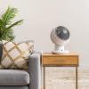 imageIRIS USA WOOZOO Desk Fan with Remote Oscillating Table Air Circulator 10 Speeds 92ft Max Air Distance 120 Adjustable Tilt 35db Low Noise Motor Small Fan for Bedroom Office Dorm White