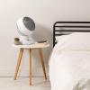 imageIRIS USA WOOZOO Desk Fan with Remote Oscillating Table Air Circulator 10 Speeds 92ft Max Air Distance 120 Adjustable Tilt 35db Low Noise Motor Small Fan for Bedroom Office Dorm White