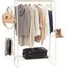 imageIRIS USA Large Metal Garment and Accessories Rack for Hanging and Displaying Clothes White