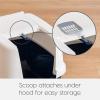 imageIRIS USA Jumbo and Corner Cat Litter Box with Scoop Set 2 Pack NavyNavy