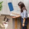 imageIRIS USA WeatherPro Airtight Pet Food Storage Container Up to 12Lbs Dog Cat Bird and Other Pet Food Storage Bin Keep Pests Out Translucent Body BPA Free Stackable Navy11 lbs