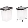 imageIRIS Nesting Airtight Pet Food Container Medium with IRIS Nesting Airtight Pet Food Container Extra Large