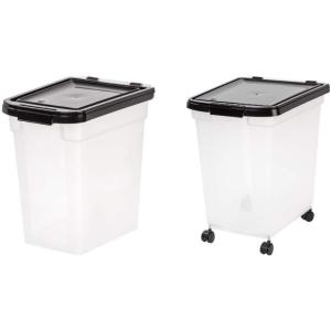 imageIRIS Nesting Airtight Pet Food Container Medium with IRIS Nesting Airtight Pet Food Container Extra Large