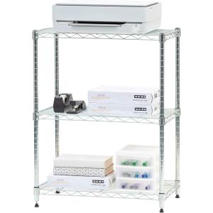 imageIRIS USA WSU3TLD Wire Shelves 3 TierBasic SilverSilver